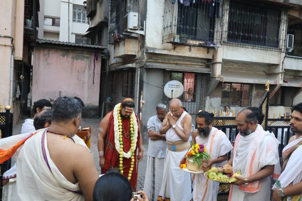 Arrival of swatmanandendra saraswati swami ji 9th March 2025