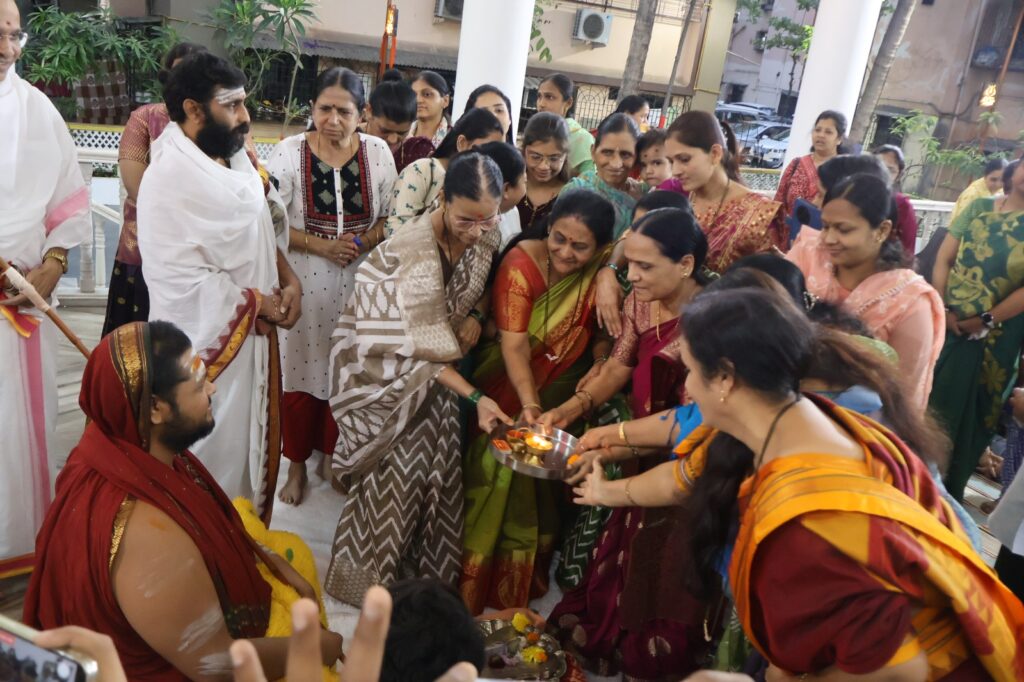 Arrival of swatmanandendra saraswati swami ji 9th March 2025