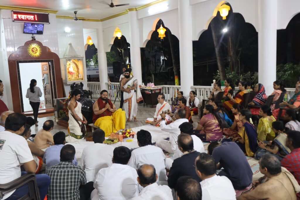Arrival of swatmanandendra saraswati swami ji 9th March 2025