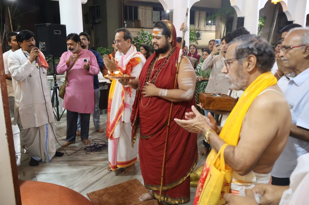Arrival of swatmanandendra saraswati swami ji 9th March 2025