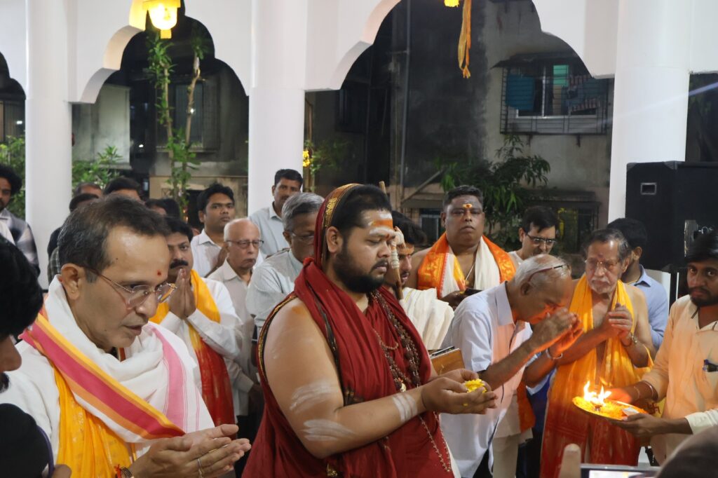 Arrival of swatmanandendra saraswati swami ji 9th March 2025